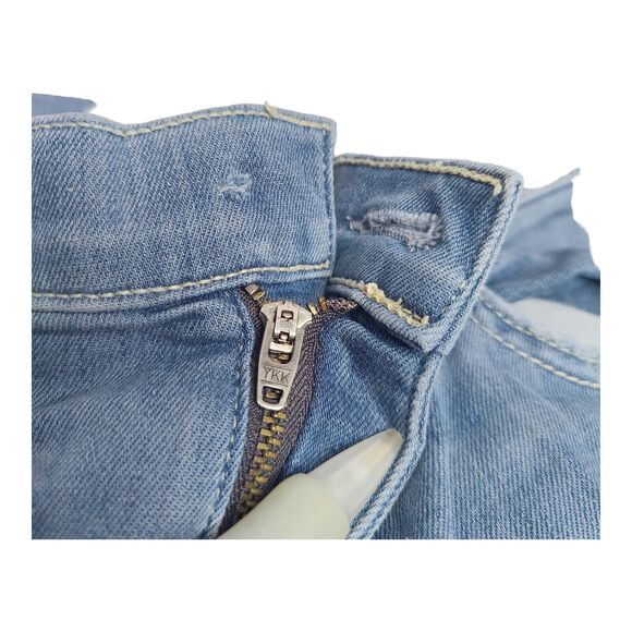 Current/ Elliott Womens Size 6 High Waisted Stiletto Skinny Jeans Light Denim - Picture 6 of 8